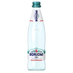 Minerālūdens Borjomi 0.5l stikla pud. ar depoz.