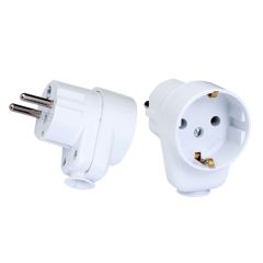 Kontaktdakša a/z ar rozeti 16A balta