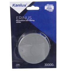 Gaismeklis ERINUS O 0.8W/GR-NW 15lm 12V