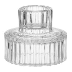 Svečturis Fanni K 6cm, caurspīdīgs