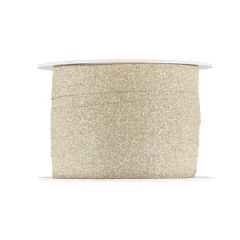 Dāvanu lenta Kapel  glitter zelta 10mx10mm