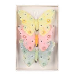 Fl.dekors Lieldienu Verso Tauriņi 11.5x1x8cm 3gab.