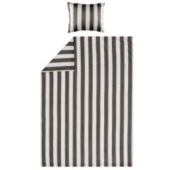 Gultas veļas kompl. Fanni K Hanko melns 150x210cm, 50x60cm