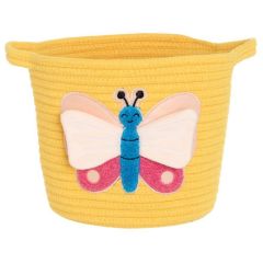 Grozs pīts 4Living Tauriņš 20x25cm dzeltens