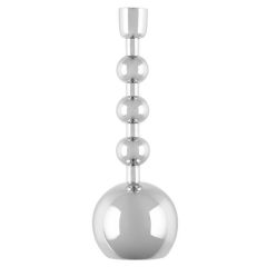 Svečturis galda svecei Fanni K Juhla 27cm sudraba