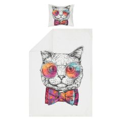Gultas veļas kompl. 4Living Cat 150x210cm, 50x60cm