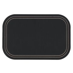 Galda paliktnis 4Living Enya 30x45cm melns