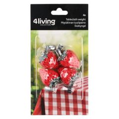 Galdauta klipši 4Living zemene 4gab.