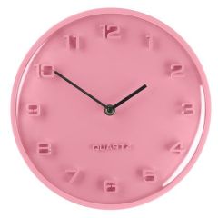 Pulkstenis sienas 4Living Harmless rozā 25cm slīdošais