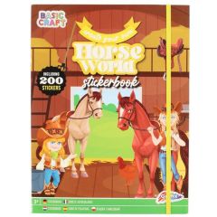 Uzlīmju komplekts Grafix Zirgi 200gab.