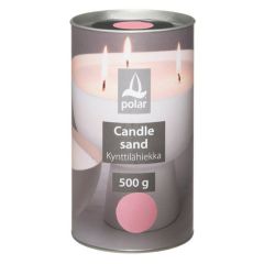 Sveču smiltis Polar sārtas 500g