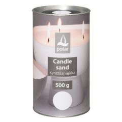 Sveču smiltis Polar baltas 500g