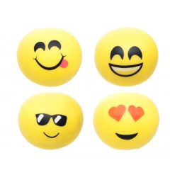 Antistresa bumbiņa Smaidiņš dzeltens