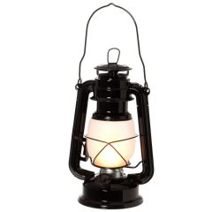 Laterna 4Living Hurricane LED melna 24.5cm