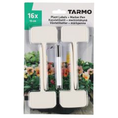 Marķējuma plāksnītes 16gab. + marķieris