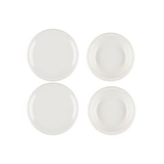 Šķīvji pelēki 4gab.