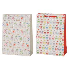 Dāvanu maisiņš Winteria Colorful fun 31x42x12cm