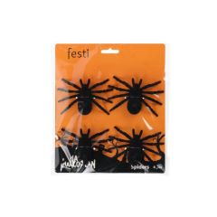 Dekors Halovīna Festi Zirneklis 4gab.