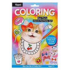 Krāsošanas komplekts Kapel + uzlīmes