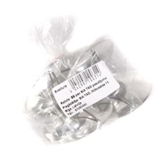 Adventes svečturi 4gab.sudraba