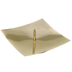 Svečturis 11x11cm zelta