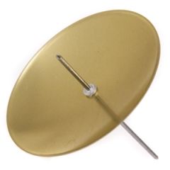 Adventes svečturi 4gab.zelta