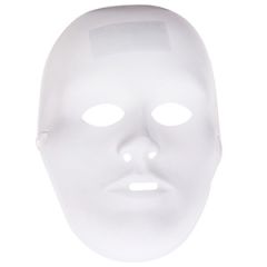Sejas maska, balta