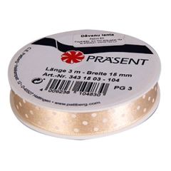 Dāvanu lenta Mini Dots 15mmx3m