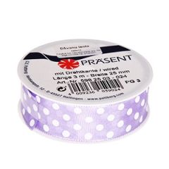 Dāvanu lenta Polka Dots 25mmx3m