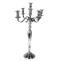 Svečturis Tolya met.75cm 5-žuburu sudraba