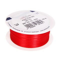 Dāvanu lenta Satin 3mmx10m sarkana