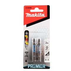 Torsion skrūvgriežu uzgalis E-form, PZ1-50mm, 2gab. ImpactPr