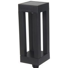 Solārlampa Polux RODOS-33cm melna /12