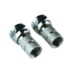 Konektors TV F-Type 2gab