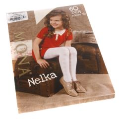 Zeķubikses bērnu Mona 60 Den ar rakstu