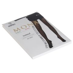 Zeķubikses sieviešu Mona Animal 20 Den ar rakstu