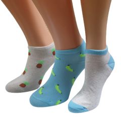 Zeķes sieviešu īsās ar dizainu