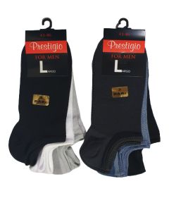 Zeķes vīriešu īsās 43-46, 3-pāri