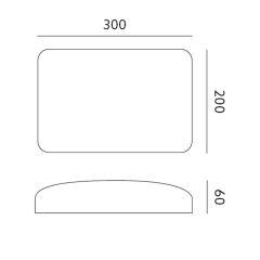 Sensorlampa NUMOS LX 7W/840 700lm /10