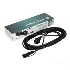 Strāvas pievads CRETE 10m IP44 melns /20