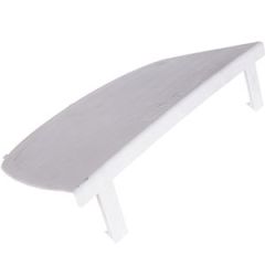 Dekoratīvā uzlika spārnam AB 180mm sudraba