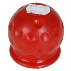 Gumijas uzlika piekabes āķim, sarkana