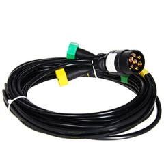 Savienotājkabelis 7pol.5m atzariem 0.5m-baj.