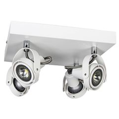 Sp.l.-NOVARIO1 4x5W GU10 balta