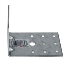 Stūra leņķis 90x60x60x2,5 ar ribu 6x40