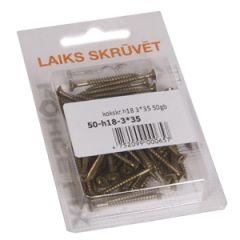 Koka skrūve.h18 3*35 50gb