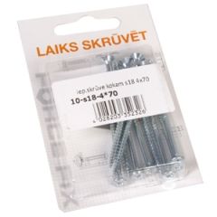 Iep.skrūve kokam s18 4x70