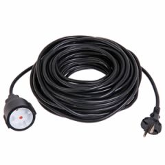 Pag. bez zem. 2*1mm 20m melns /8