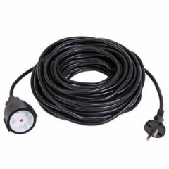 Pag. bez zem. 2*1mm 30m melns /6