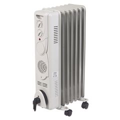 Eļļas radiators Comfort ar vent.1500W + 400W